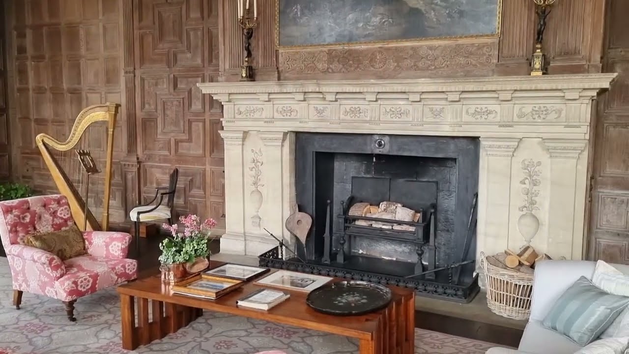 Broughton Castle, Near Banbury, Oxfordshire, England, UK - July 2022