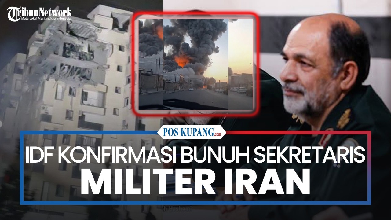 IDF Konfirmasi Bunuh Sekretaris Militer Pemimpin Tertinggi Iran