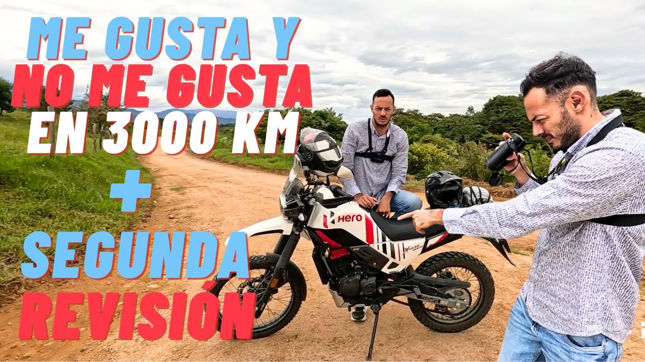 Qué ME GUSTA y NO ME GUSTA de mi Xpulse rally EN 3000 KILOMETROS  + Segunda revisión