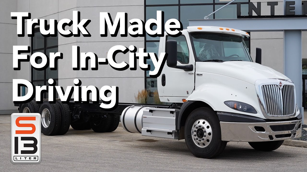 Check out the International RH Straight Truck w/ the S13 Integrated Powertrain
