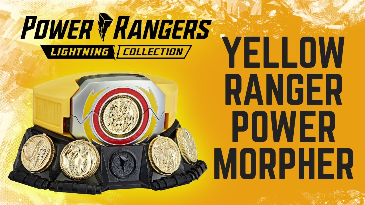 Power Rangers Lightning Collection Mighty Morphin Yellow Ranger Morpher (GameStop Exclusive)