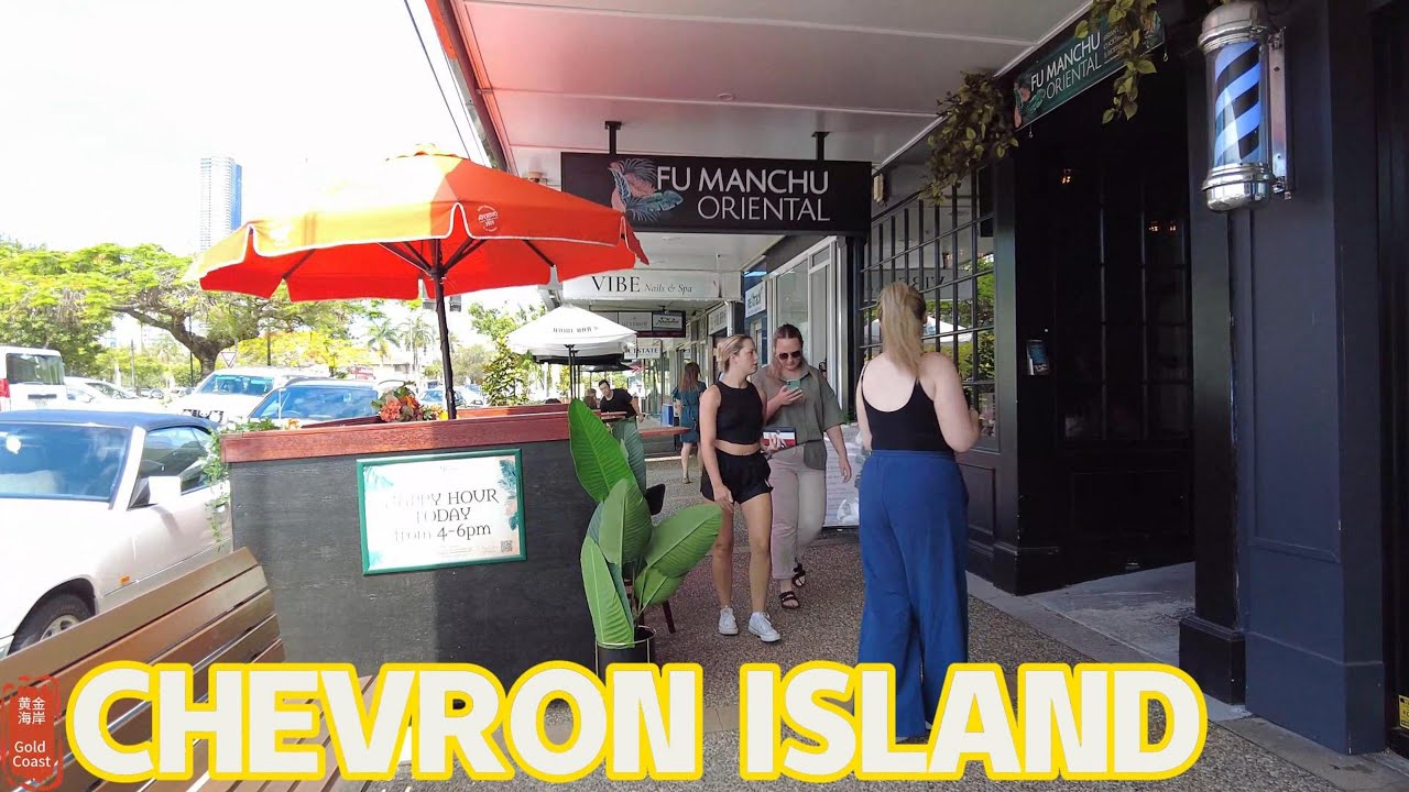 [4k] Explore Chevron Island Saturday 11 Nov 2023 | Gold Coast | Queensland | Australia