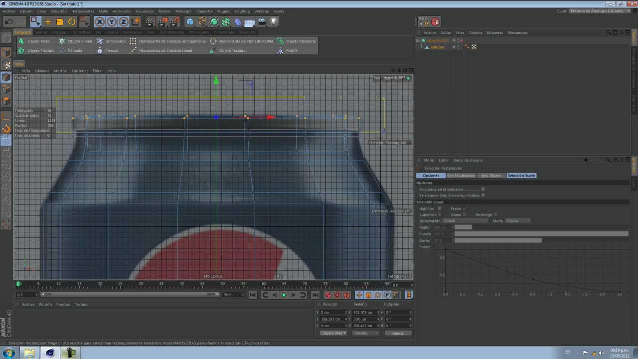 Modelado de Lata de Refresco con Cinema 4D