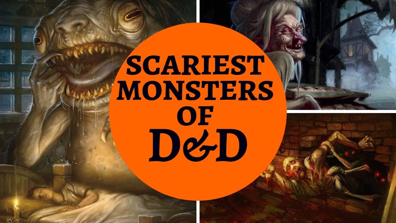 ТОП-10 СТРАШНЫХ МОНСТРОВ D&D