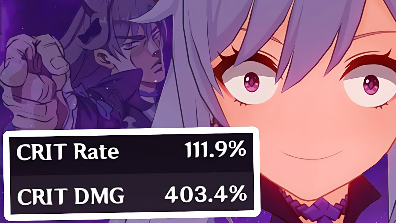 Keqing With EXTRA Crit DMG