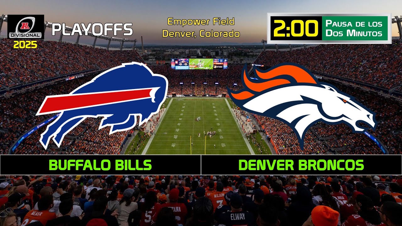 Comentando los Playoffs EN VIVO (17/ene/2026) Buffalo Bills | Denver Broncos