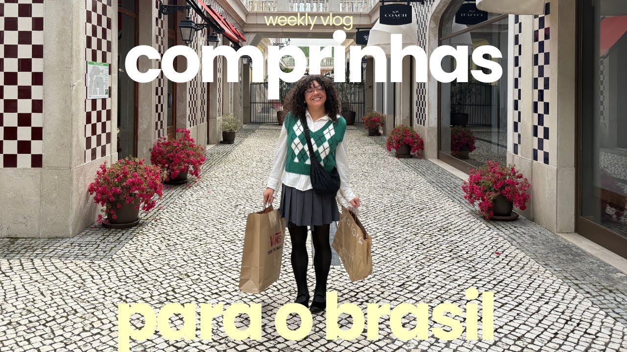 vlog: comprinhas em Portugal | Freeport outlet + Normal 🛍️