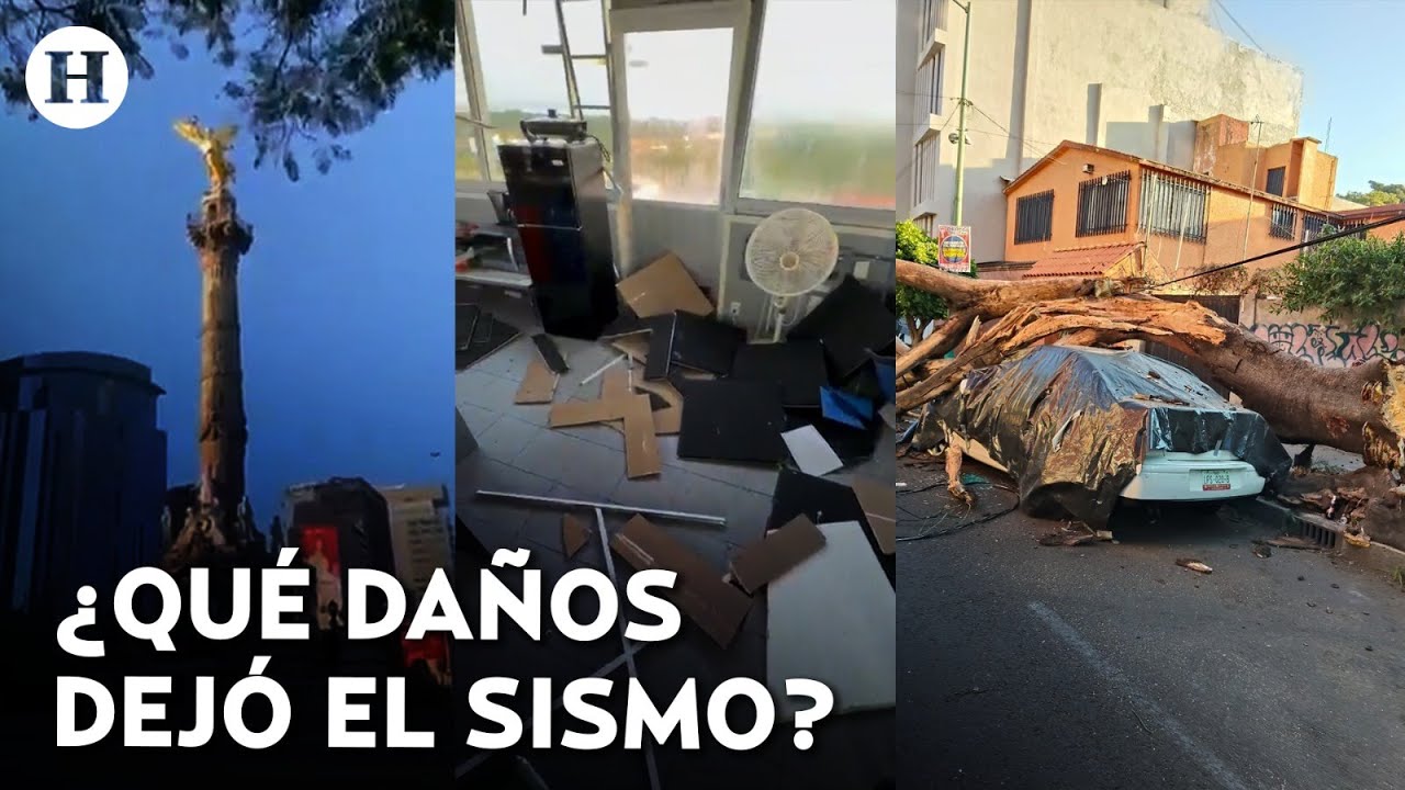¡Mañanera interrumpida, fuerte oleaje y cortes de luz! Así se vivió el sismo este 2 de enero