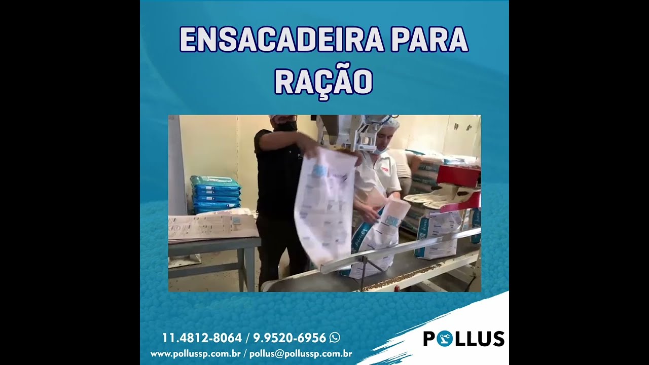 ENSACADEIRA AUTOM&Aacute;TICA PARA RA&Ccedil;&Atilde;O