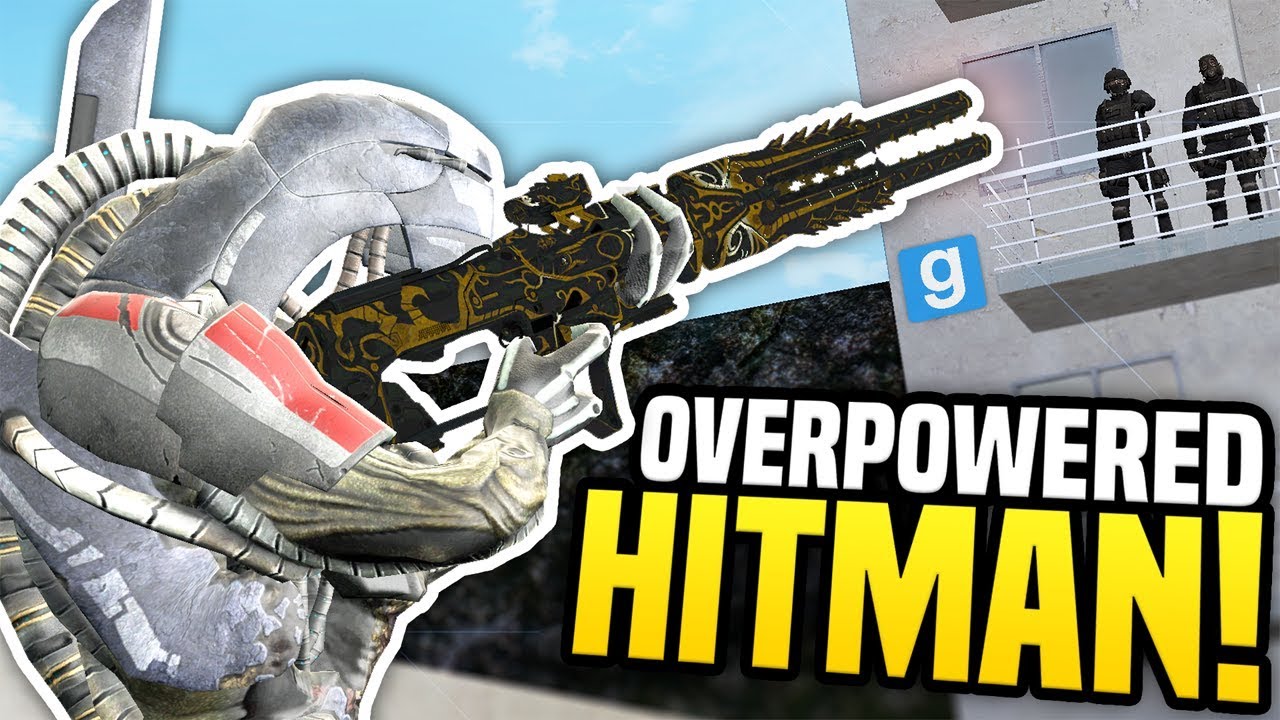 OVERPOWERED HITMAN - Gmod DarkRP | Скоростной костюм и ОП-пистолет!