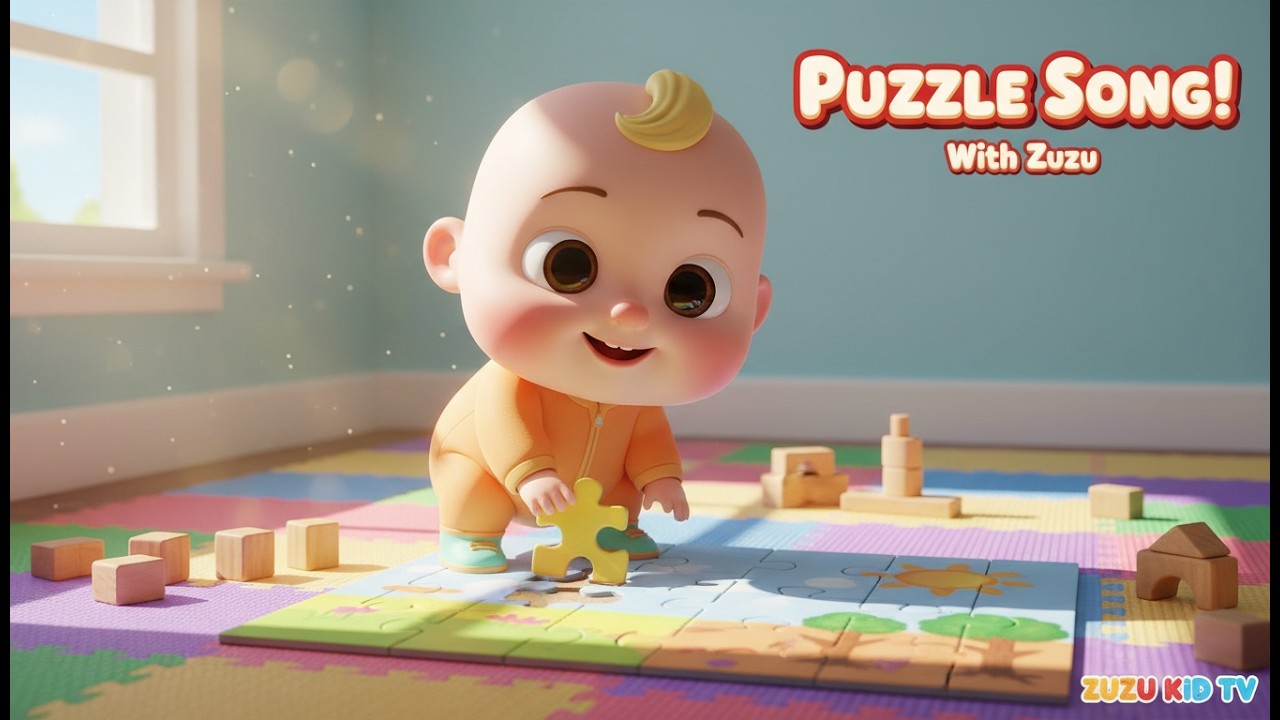 Puzzle Song with Zuzu &ndash; Fun Learning & Toddler Interactive Nursery Rhyme