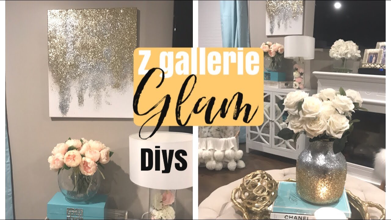 Z GALLERIE INSPIRED GLAM HOME DECOR