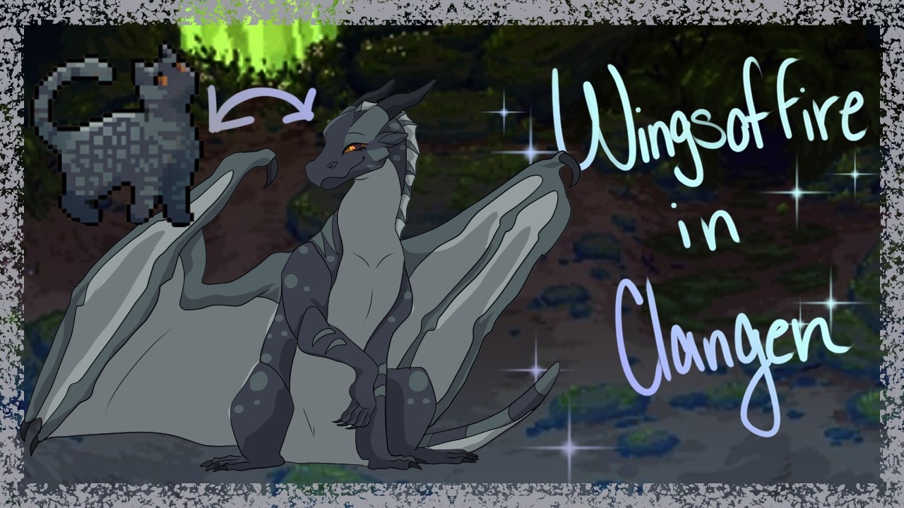 Кланген, но с драконами?!?🐉 Первый год в Grotto Tribe — Clangen Speedpaint Challenge✨