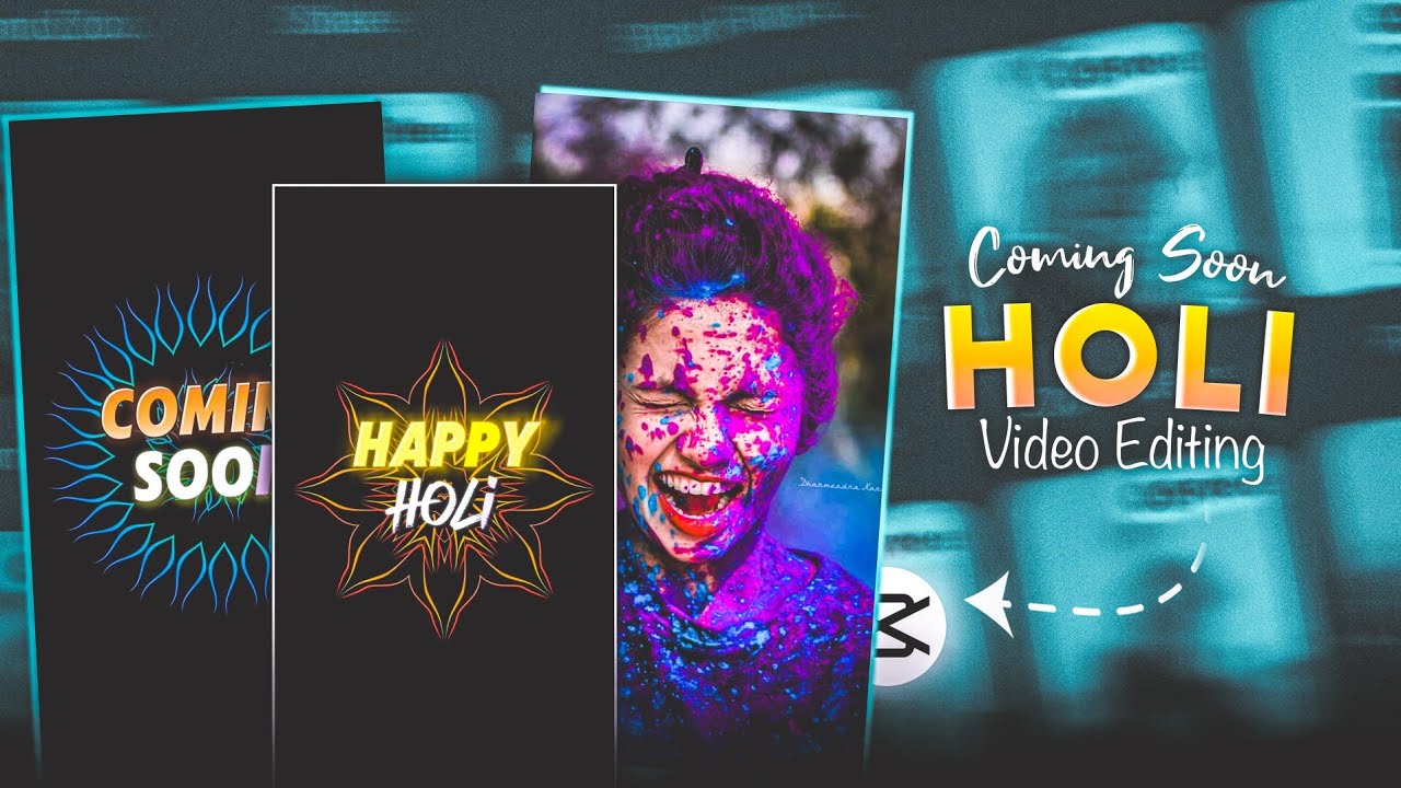Trending Holi Coming Soon Video Editing In Capcut | Holi Special Status Video Editing 2025 | Capcut