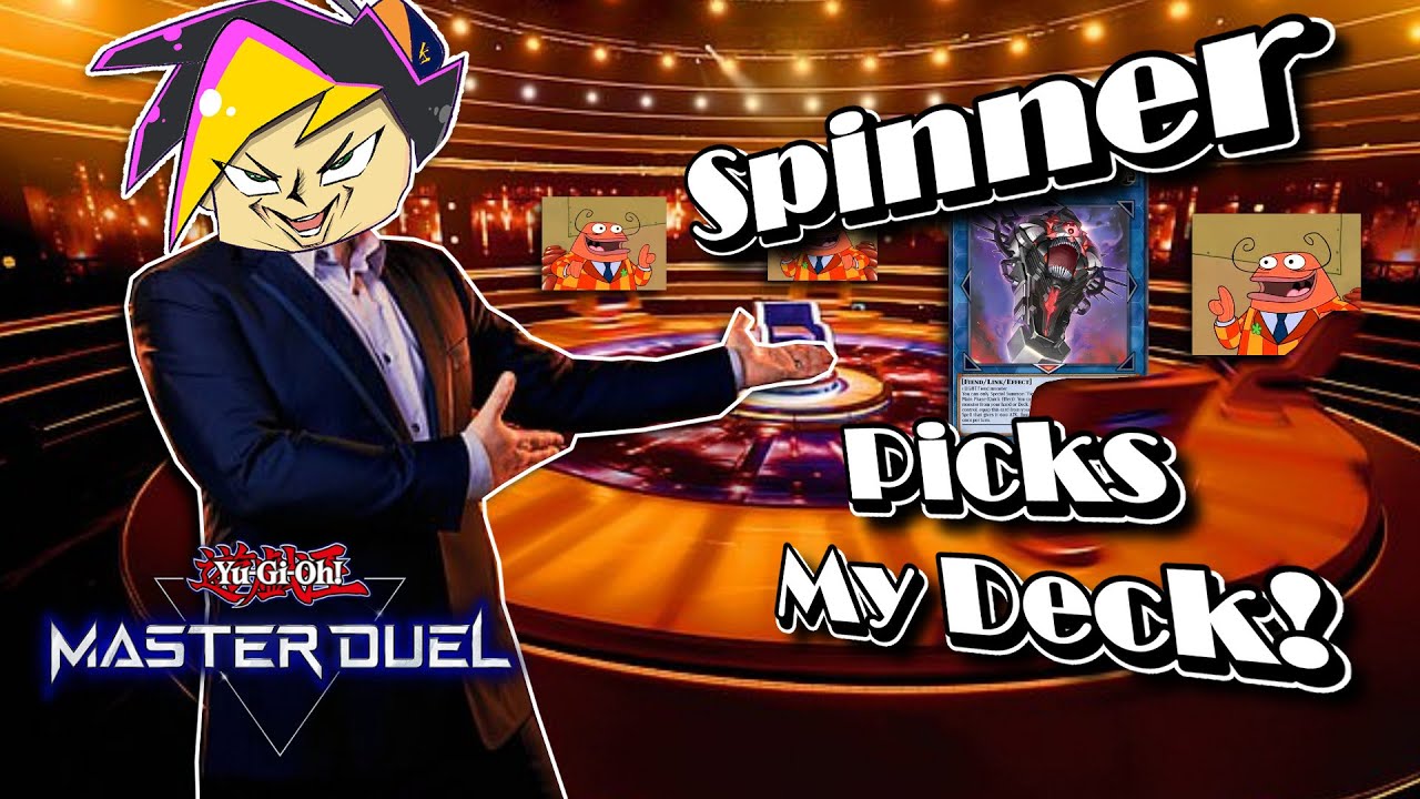 Yugioh But The Spinner Picks My Deck! [Yugioh Master Duel]