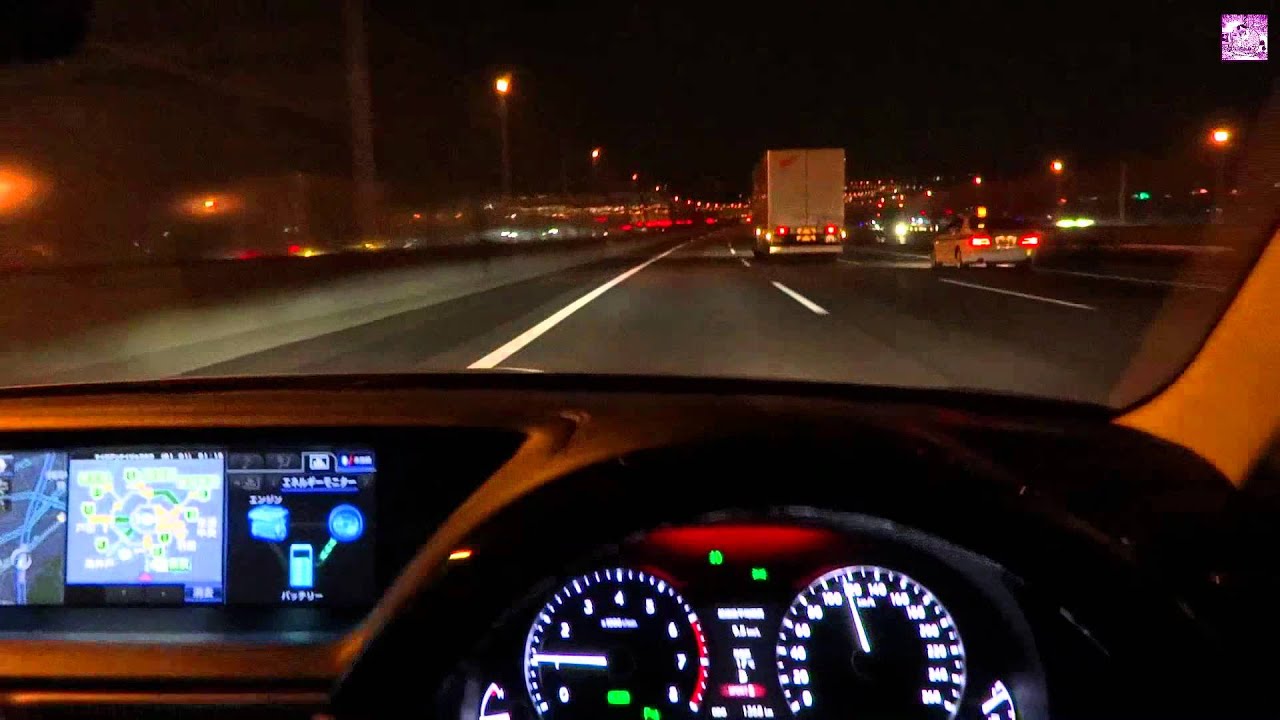 LEXUS New GS450hで東名高速自動車道を走行した②