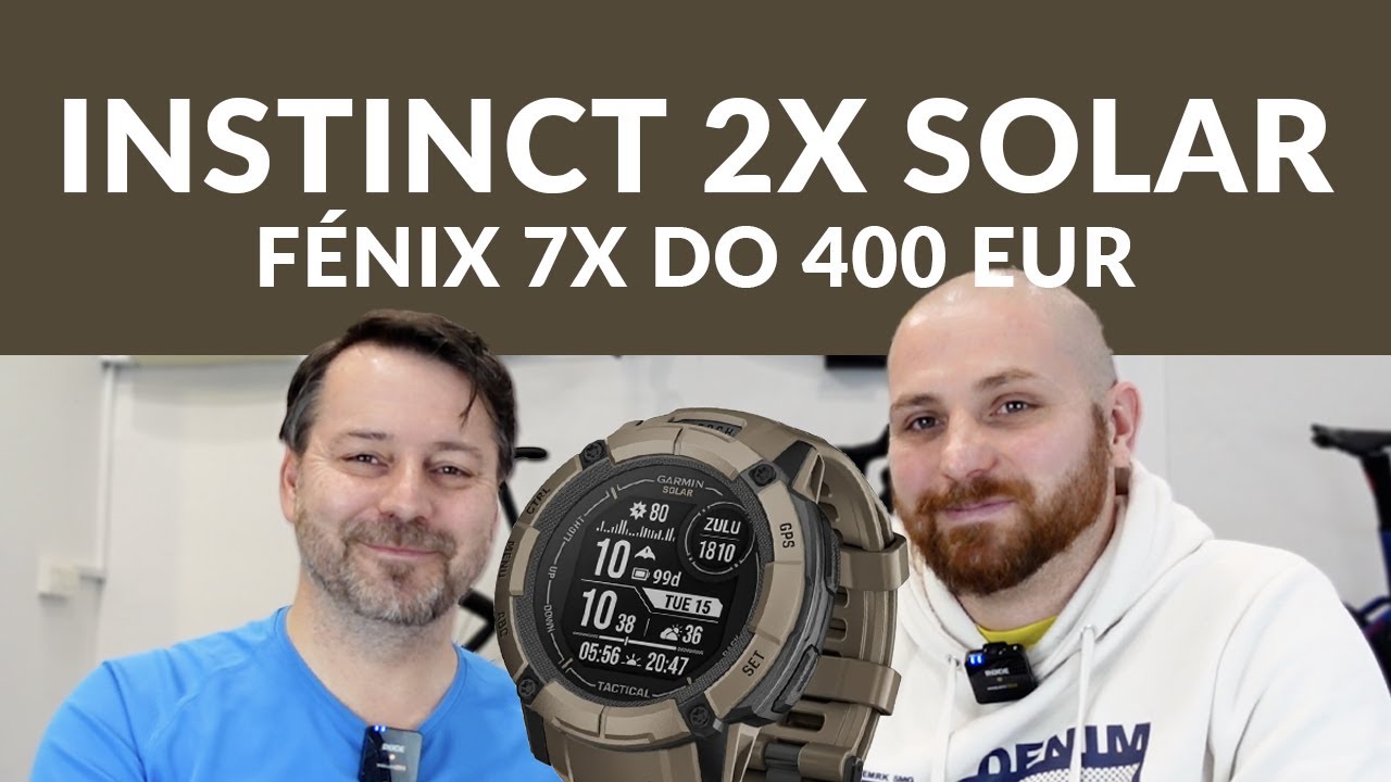 Garmin INSTINCT 2X  vs FÉNIX 7X - ktoré vybrať?