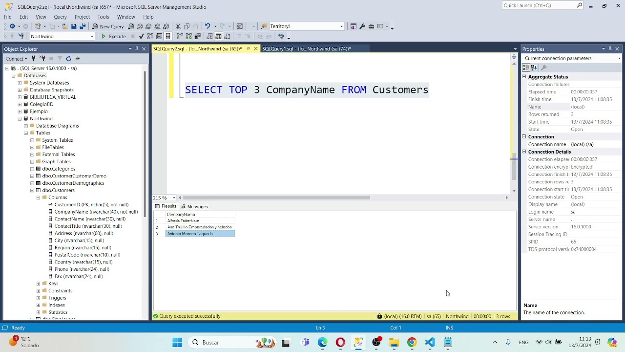Conexión SQL Server con Python