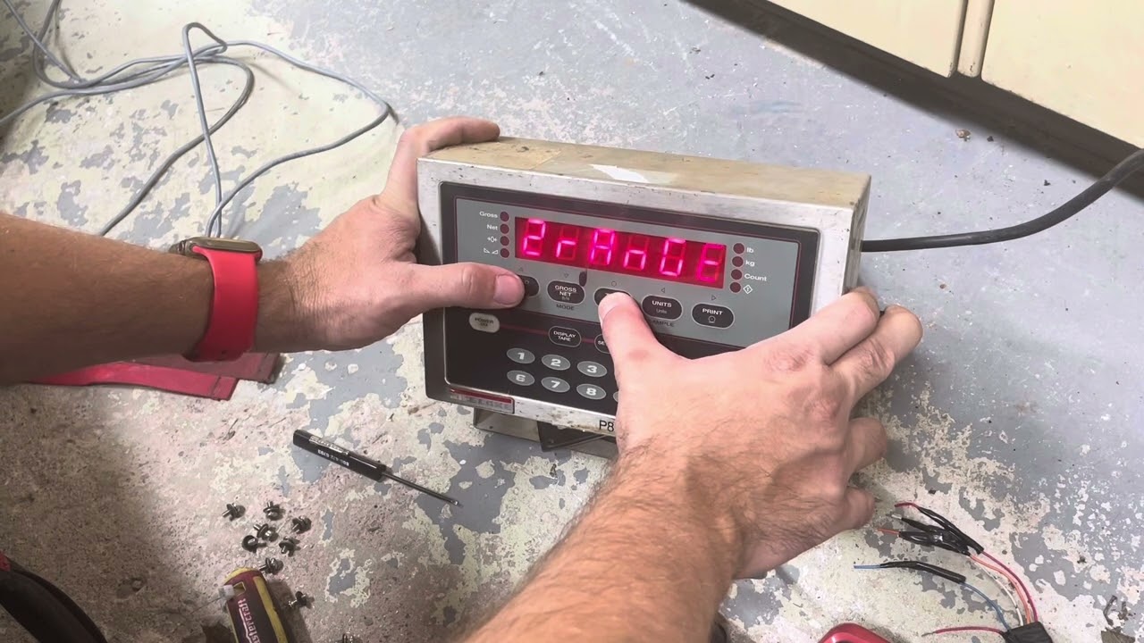 Testing An Scale Indicator - Rice Lake 420 Plus