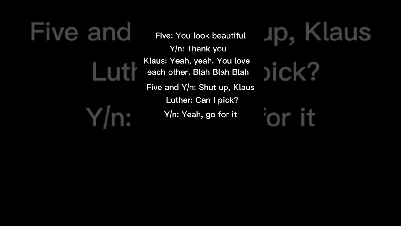The Umbrella/Sparrow Academy React to Y/n's Tiktoks (Five as bf)