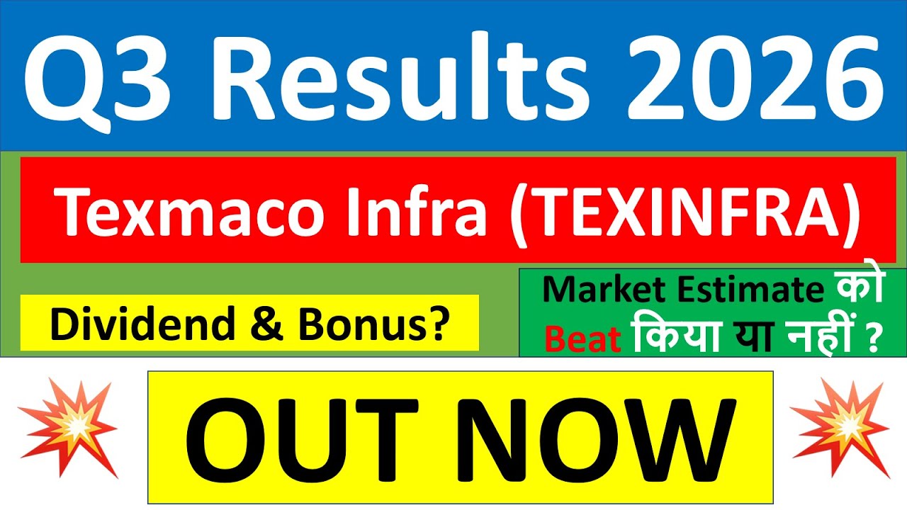 Texmaco Infra q3 results 2026 | TEXINFRA q3 results today |Texmaco Infra Share News | TEXINFRA Share