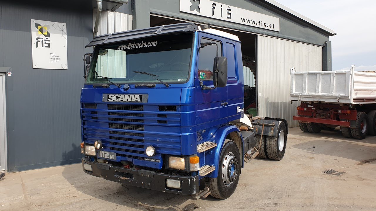 TRUCK SCANIA 112M 360 4X2 TRACTOR UNIT FIŠ TRUCKS & MACHINERY SLOVENIA