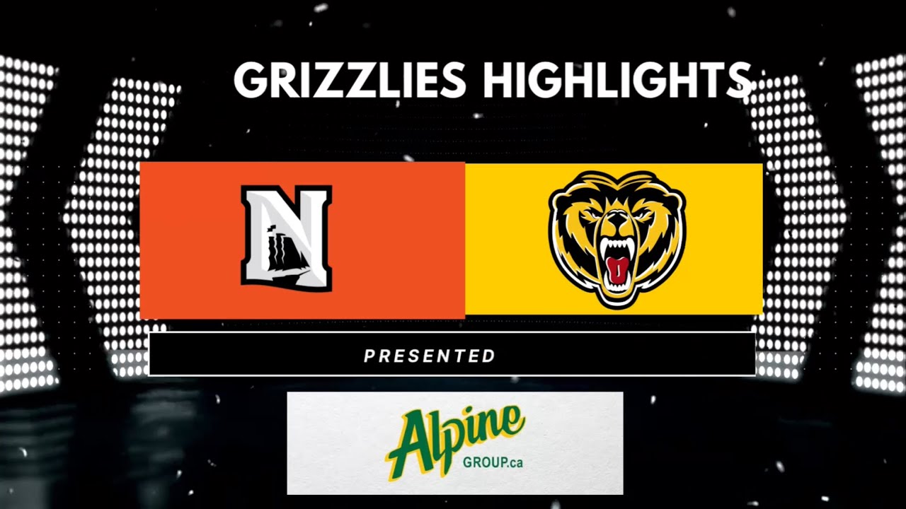 Alpine Group Grizzlies Highlights: Victoria (5) vs Nanaimo (6) 20/12/2025