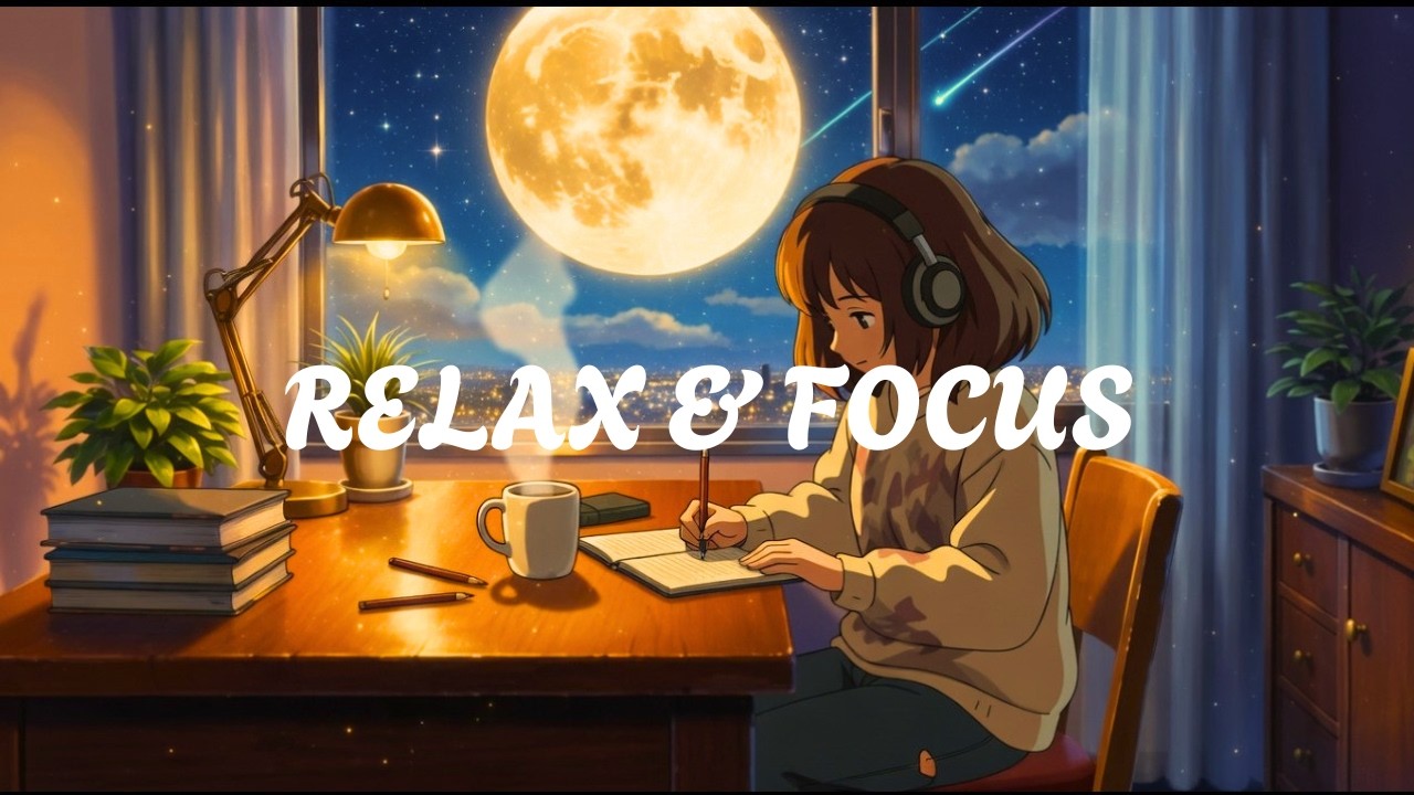Midnight Lofi Mix 🌙 Relaxing Beats to Study, Focus & Chill