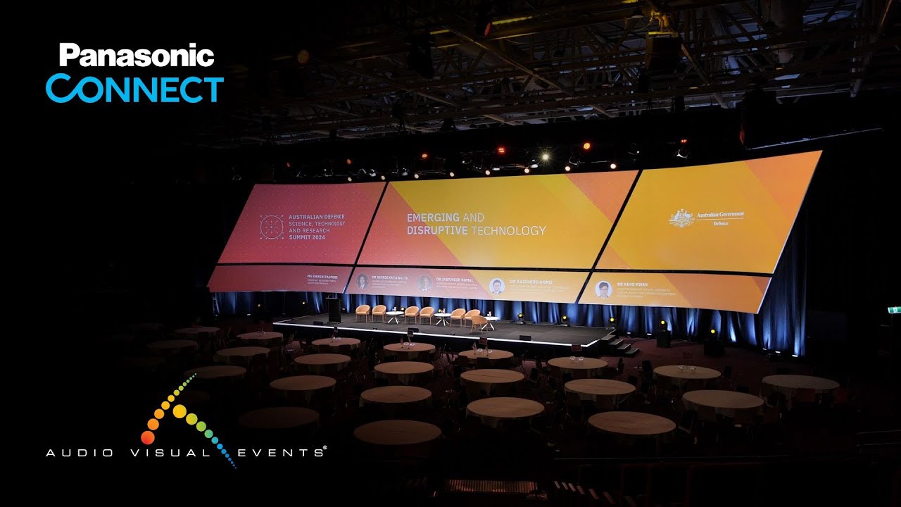 Audio Visual Events Utilise Panasonic Projection to Create the Star of the Show at ADSTAR 2024