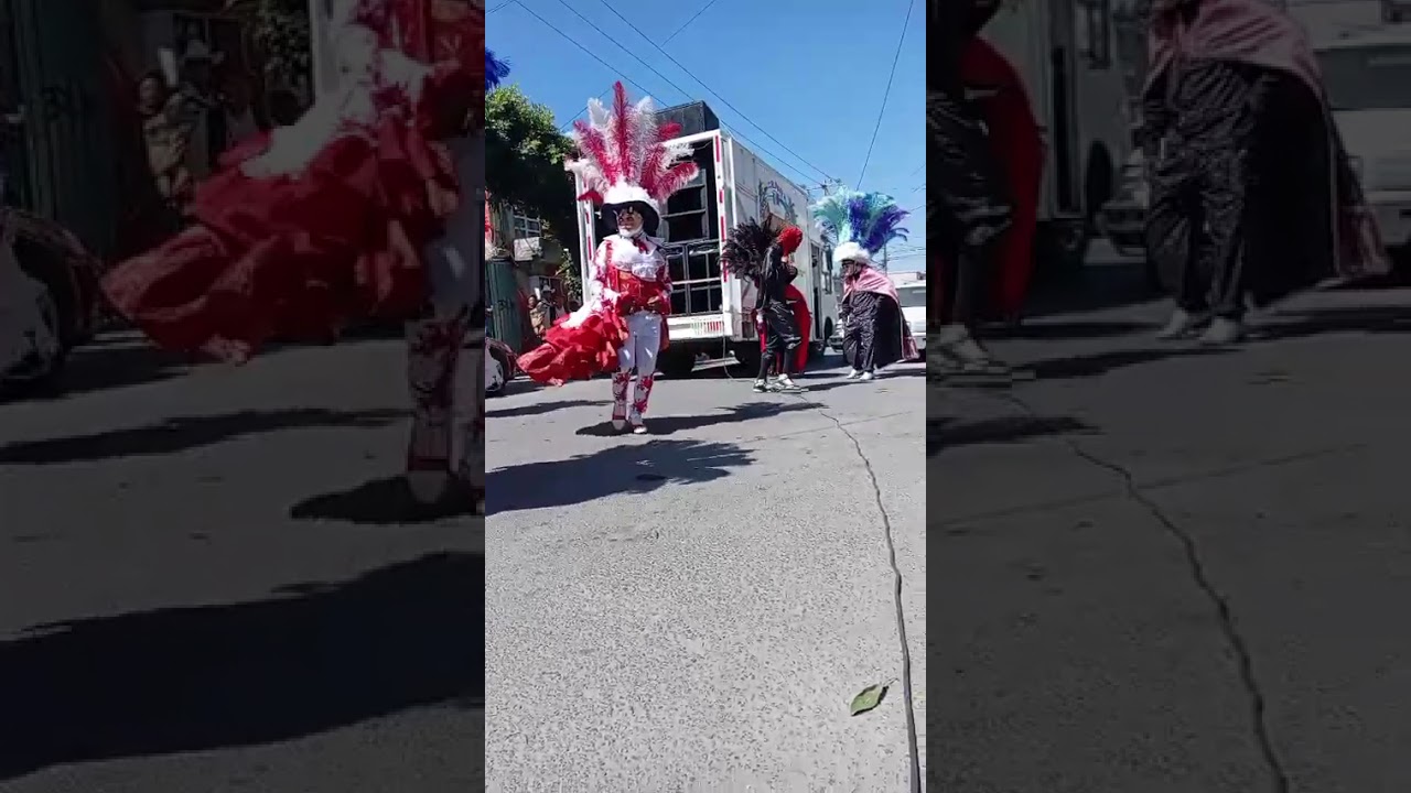 Carnaval 2026  cuadrilla cencalli Domingo de presentaciónes  #puebla #xonaca #huehues 