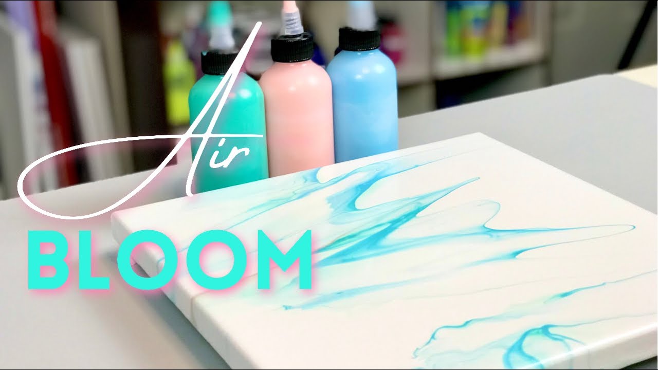 Dutch Bloom Blowout ~ Element Series #3 ~ Air ~ Acrylic Pour