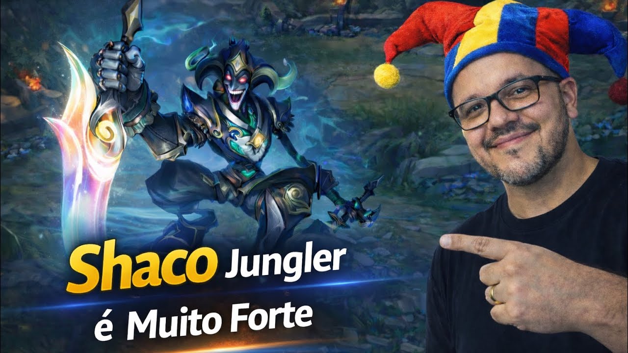 Shaco Jungler é Muito Forte