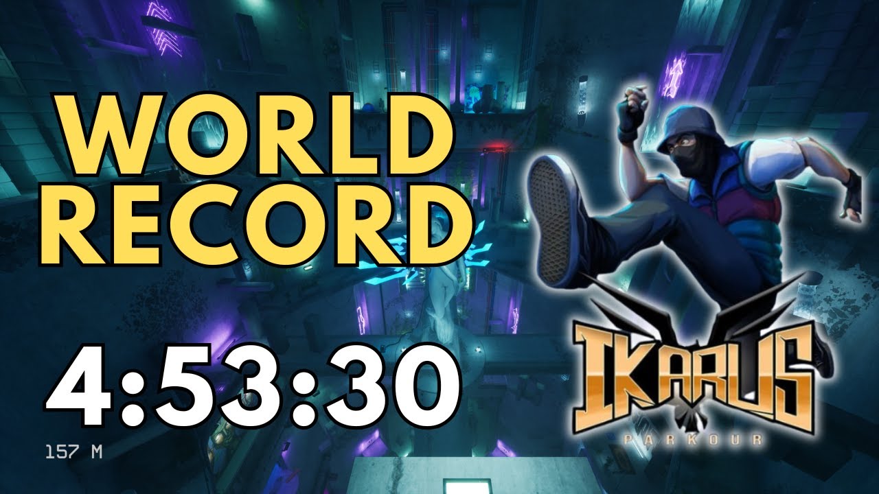 🔥 World Record Speedrun – Ikarus Parkour  4:53 (HARD.WR)