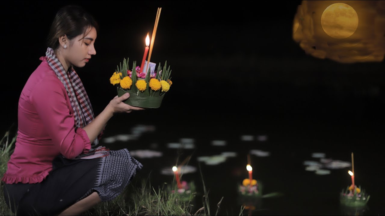 Traditional water and Moon festival and Boat racing in my Country - Polin life style