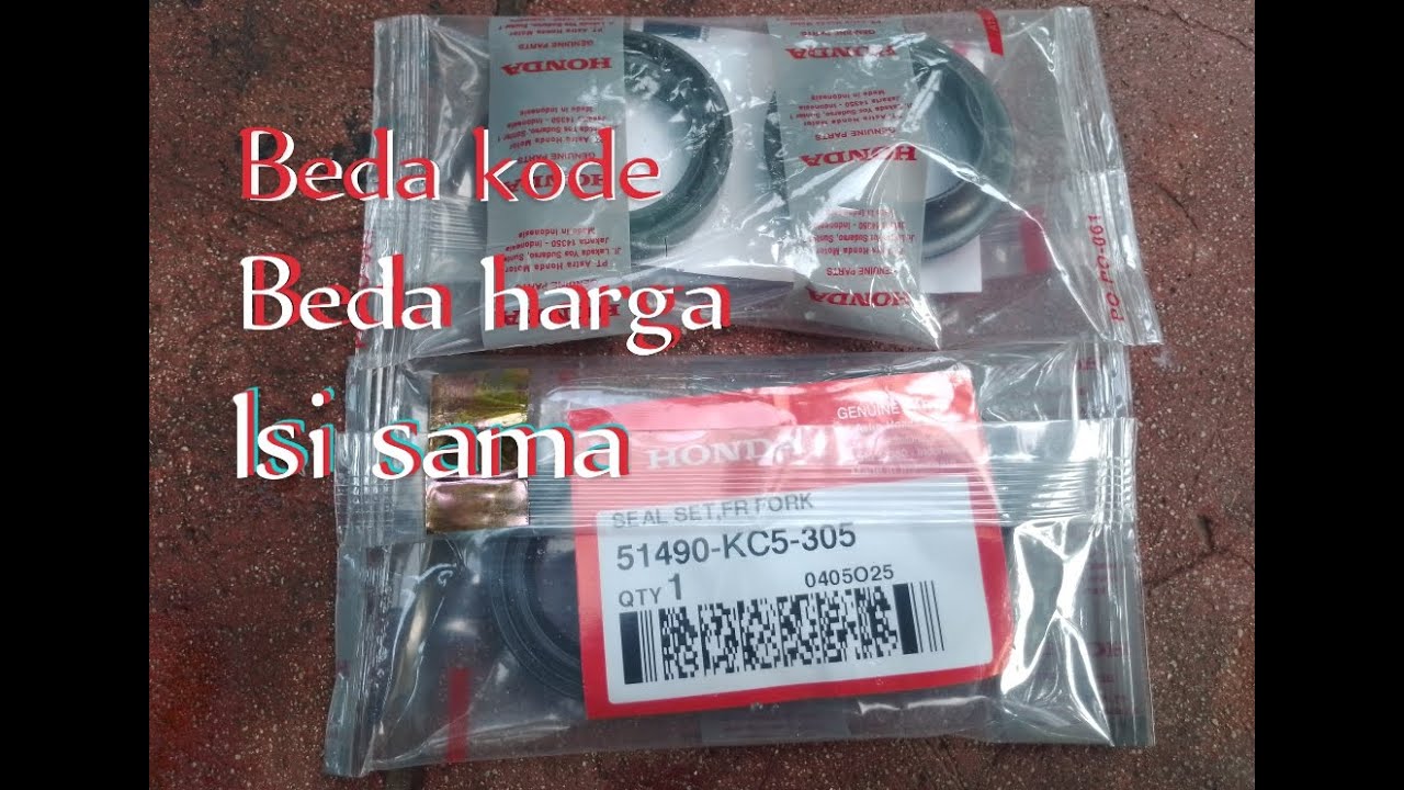 Seal shockbreker  KC5, KEJ, KRM