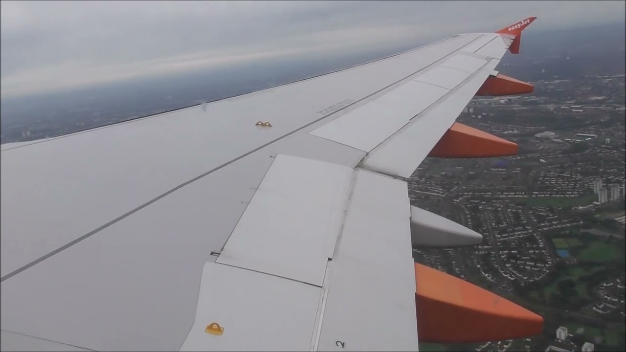 EasyJet Airbus A319 Glasgow to London Gatwick *Full Flight