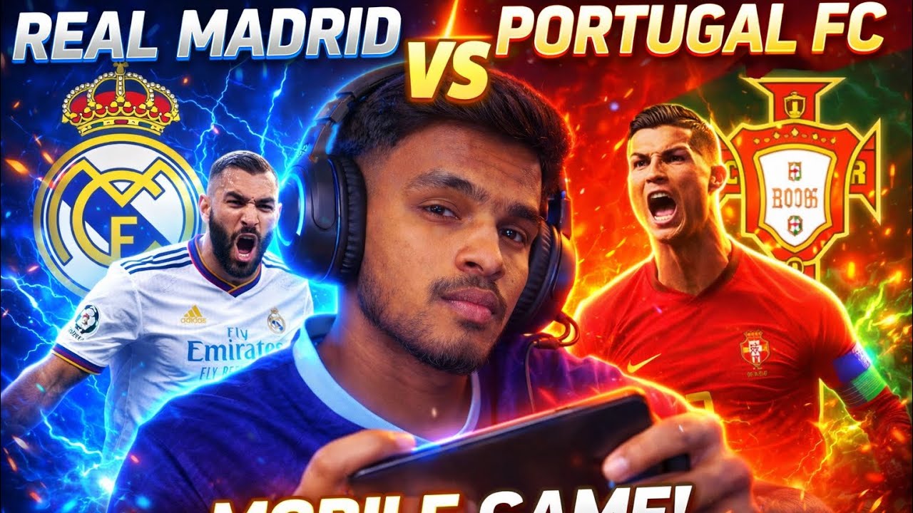Real Madrid vs Ronaldo Portugal 🇵🇹 ☠️⚽️ #11zone #youtubeshorts #youtube #subscribe 