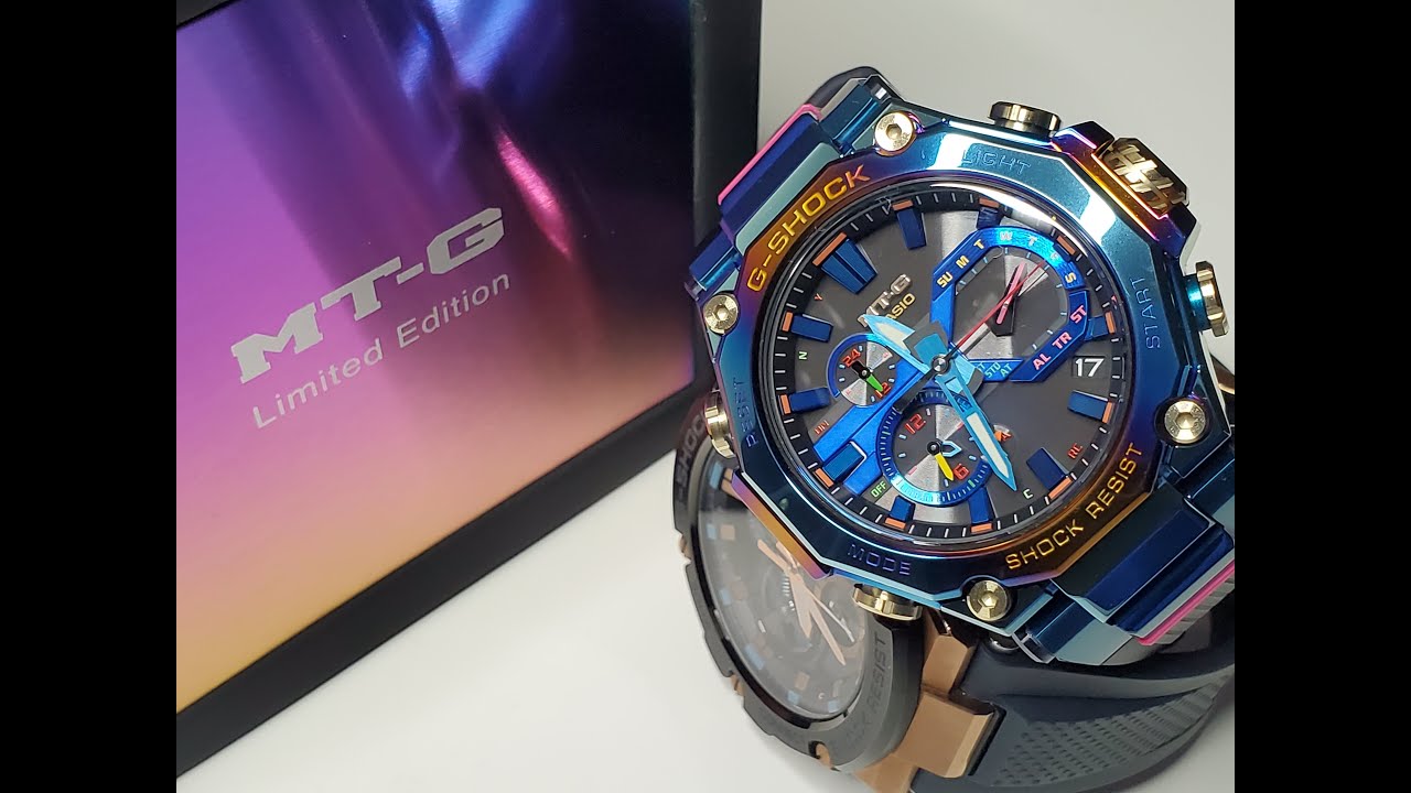 Casio G-Shock MT-G Blue Phoenix