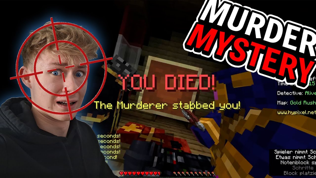 ER hat uns alle VERRATEN 🔪😱 / Minecraft Murder Mystery