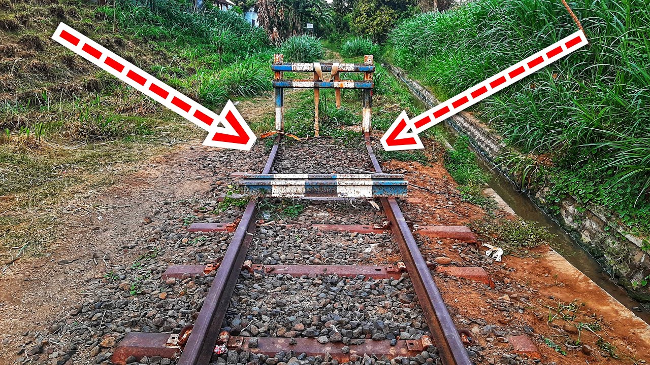 INILAH UJUNG REL KERETA API DI PULAU JAWA !