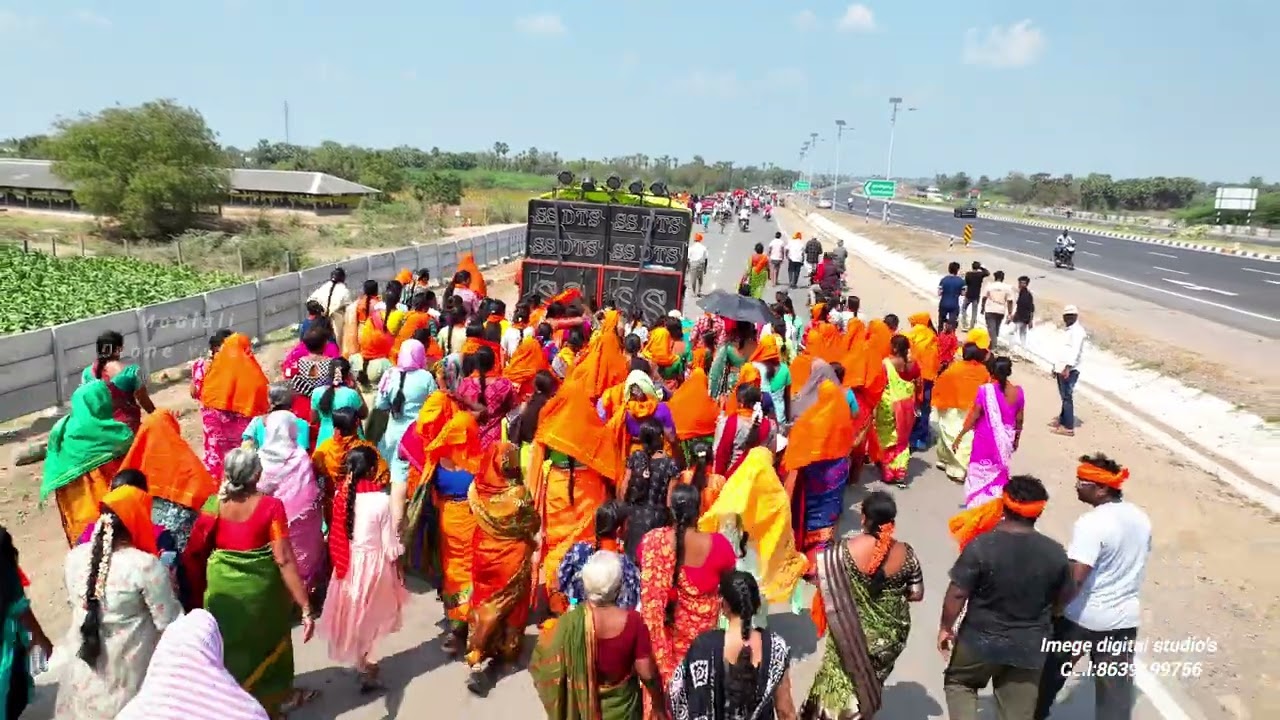 @@## 25-02-2025 కోటప్పకొండ కు బయలుదేరిన బొప్పూడి గ్రామ ప్రభ @@###