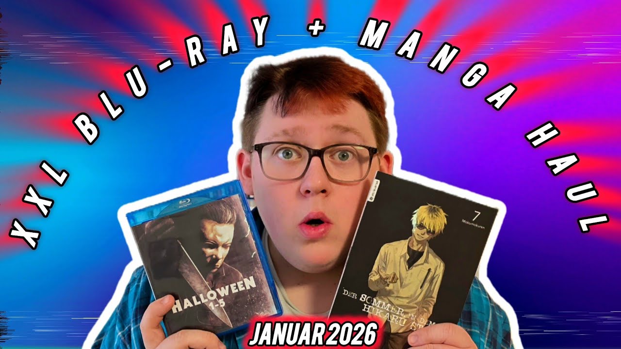 XXL BLU-RAY + MANGA HAUL!!! Januar 2026