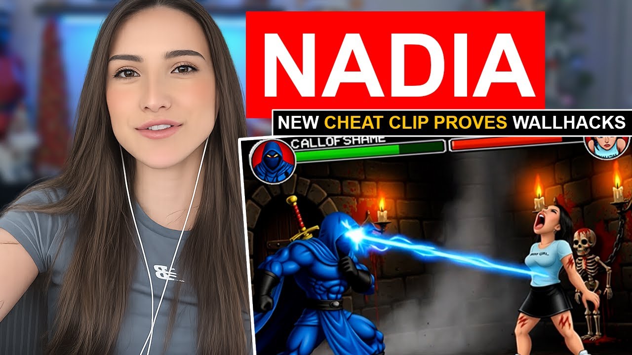 NEW NADIA CHEAT CLIPS PROVE CHEATING IN CALL OF DUTY WARZONE