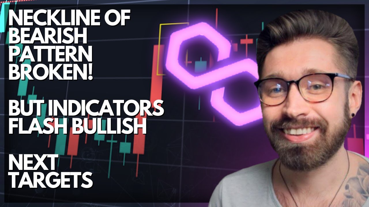 POLYGON PRICE PREDICTION 2022💎NECKLINE BROKEN FOR BEARISH PATTERN AS INDICATORS FLASH BULLISH👑 MATIC