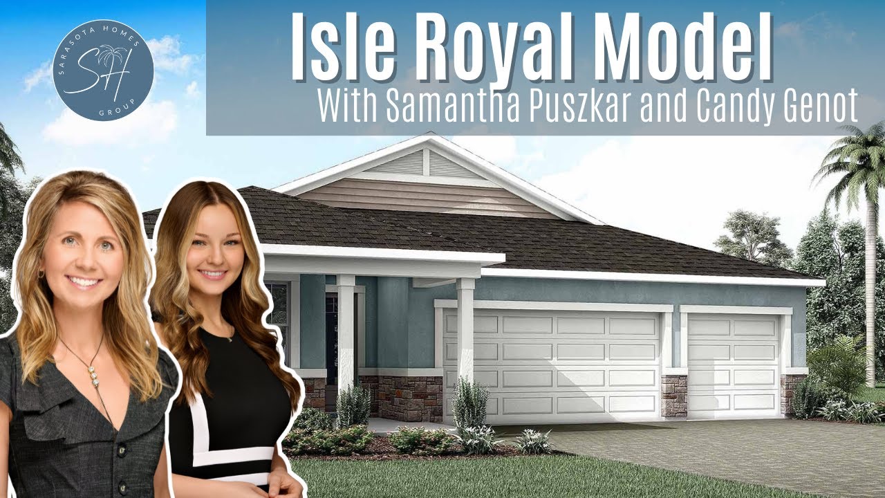 Model Tour: Windwater homes in Parrish, FL | Isle Royal Model - Sarasota Homes Group