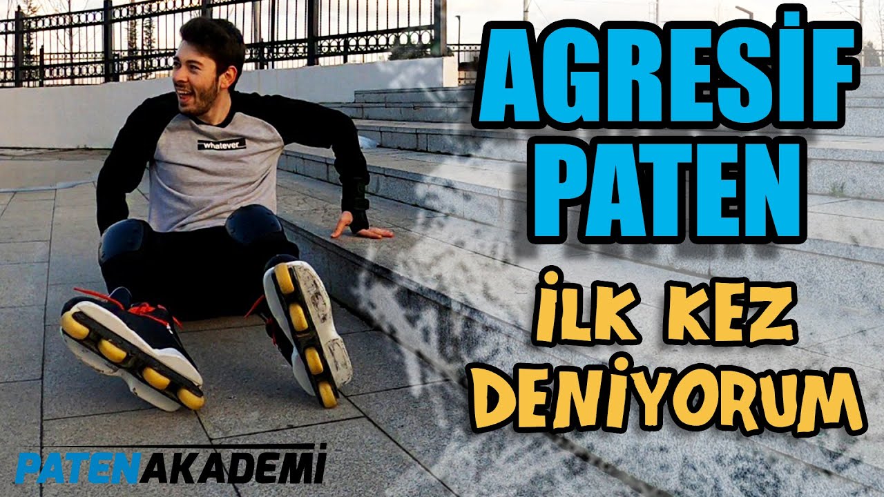Agresif Patenle İlk Günüm - Agresif Patene Başladım / Paten Günlüğü #3