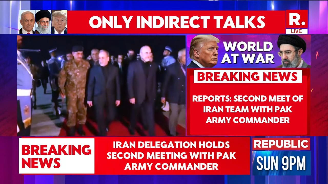 US-Iran Ceasefire LIVE Updates: Iran Delegation Holds Second Meeting With Pakistan Army Commander