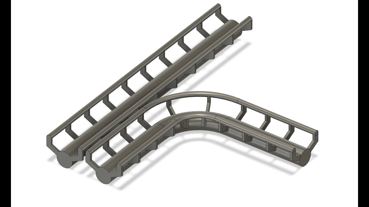 Fusion 360: Roller Coaster Track