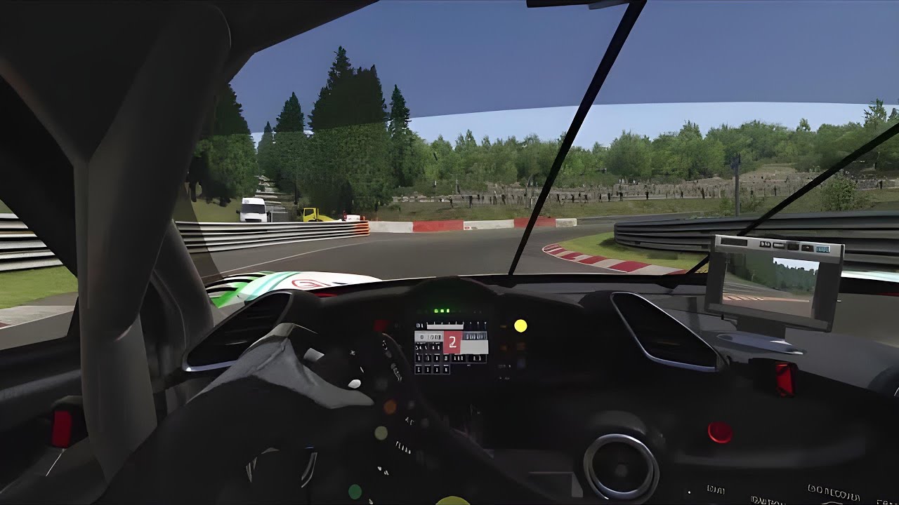 World Record | Ferrari 488 GT3 at Nordschleife | 6:29.921 minutes | AC Simulator | Albin Aliu