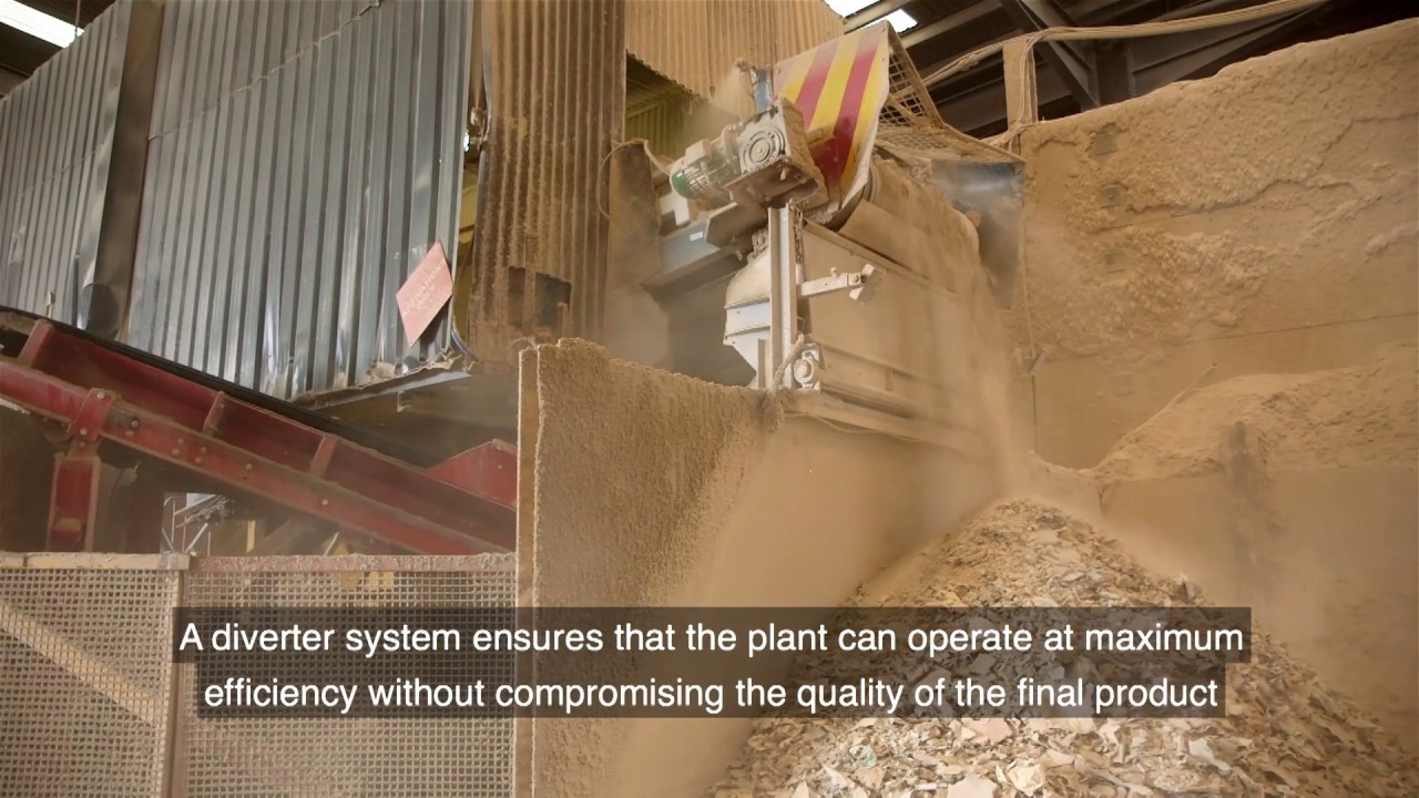 Plasterboard recycling